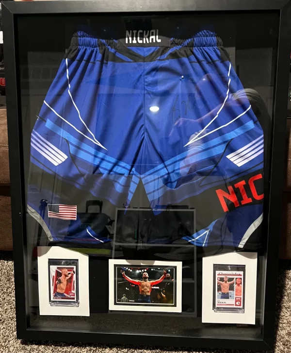 Framed Bo Nickal MMA Shorts