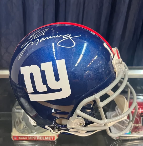 Eli Manning New York Giants Full Size Authentic Helmet