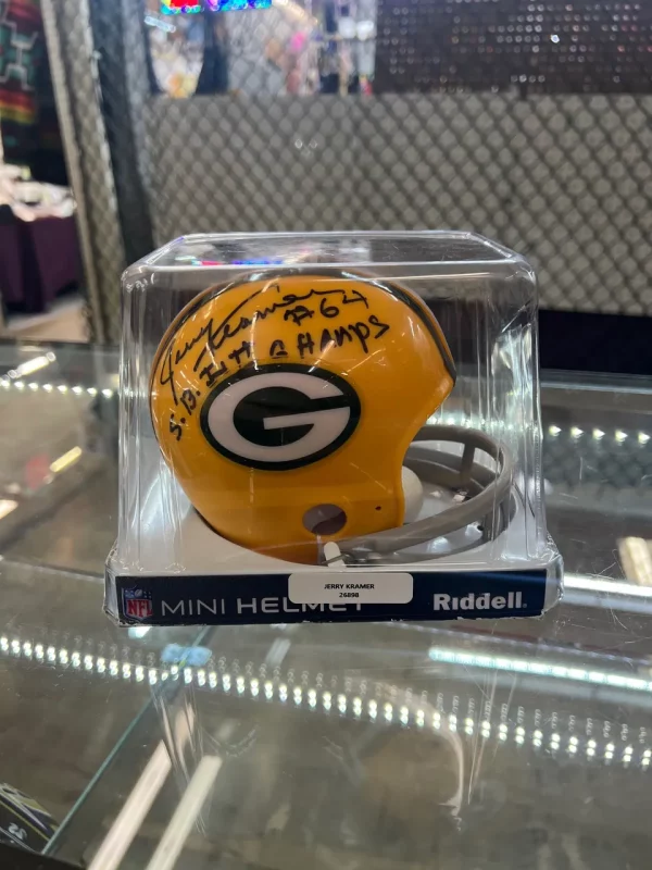 Jerry Kramer Green Bay Packers Mini Helmet