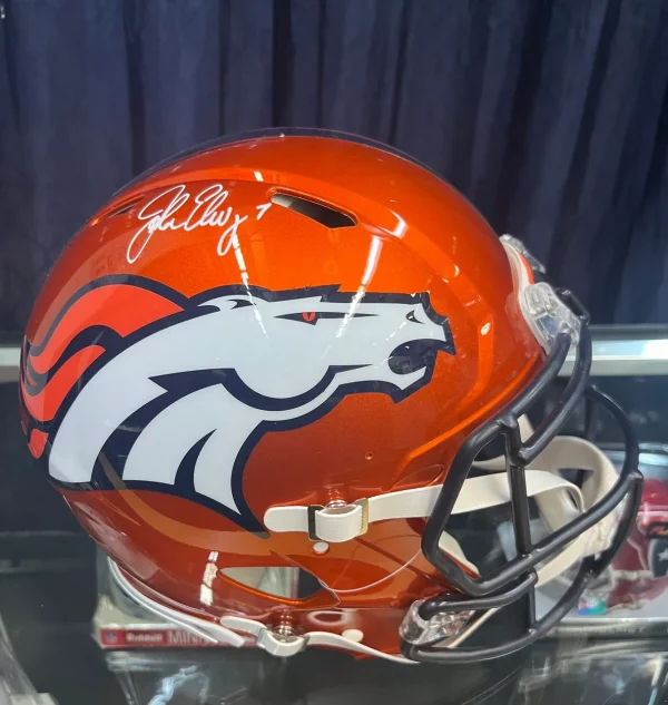 John Elway Denver Broncos Full Size Authentic Helmet