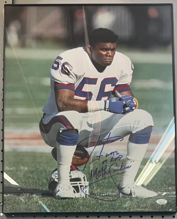 Framed Lawrence Taylor Bad MF New York Giants 16 x 20 Photo