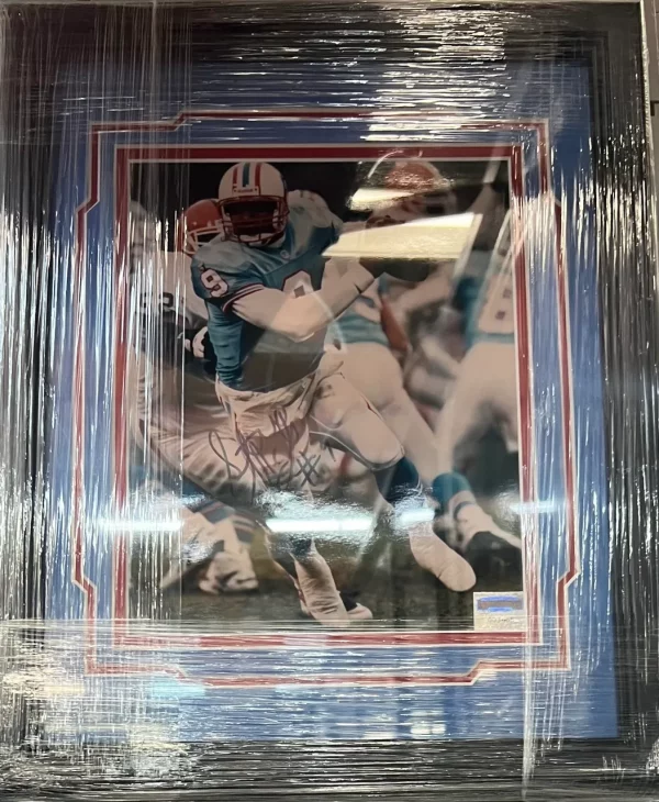 Custom-Framed Steve McNair Tennessee Titans 8 x 10 Photo