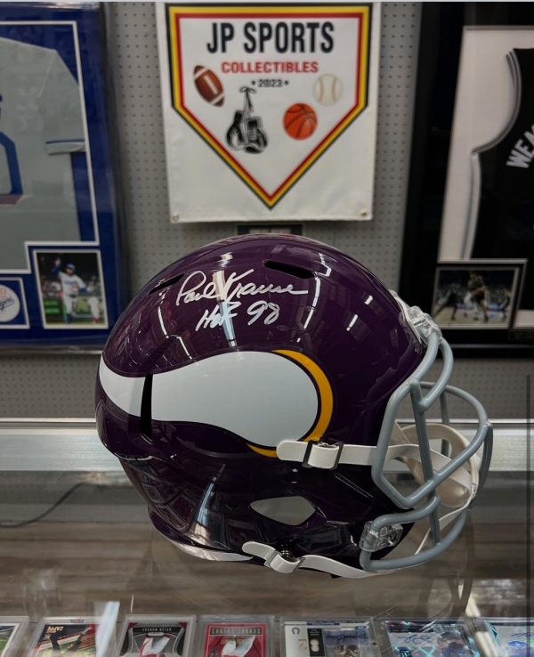 Paul Krause Minnesota Vikings Full Size Replica Helmet