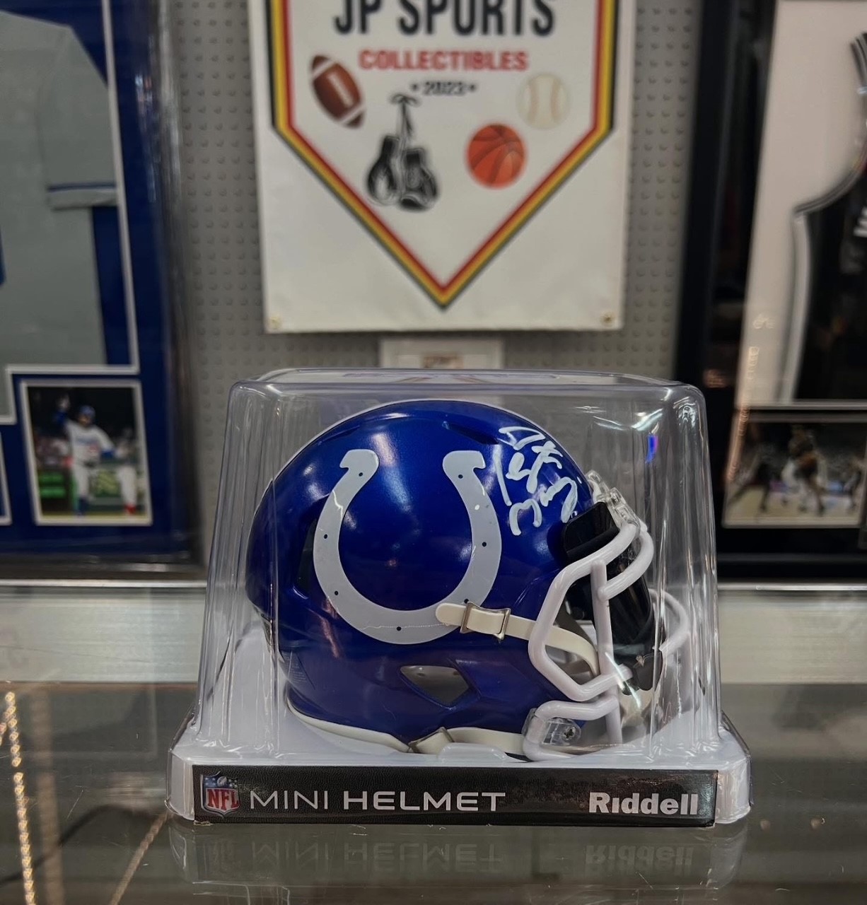 Peyton Manning Indianapolis Colts Mini Helmet