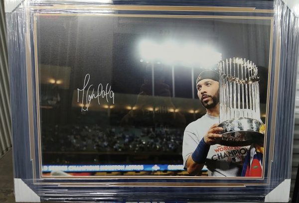 Custom Framed Marwin Gonzalez Houston Astros 36x30 Canvas