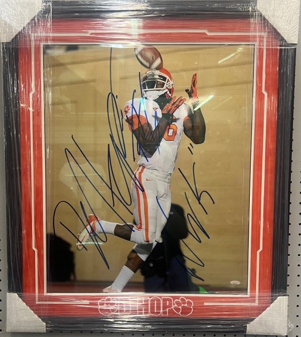 Custom-Framed DeAndre Hopkins Clemson Tigers 20x24 Photo