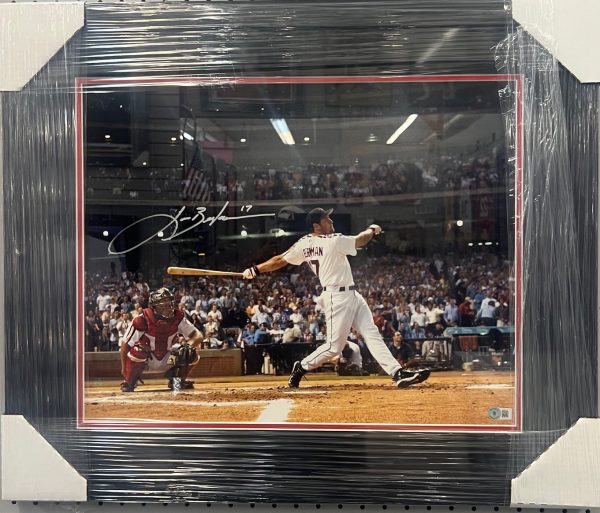Custom-Framed Lance Berkman 16x20 Photo