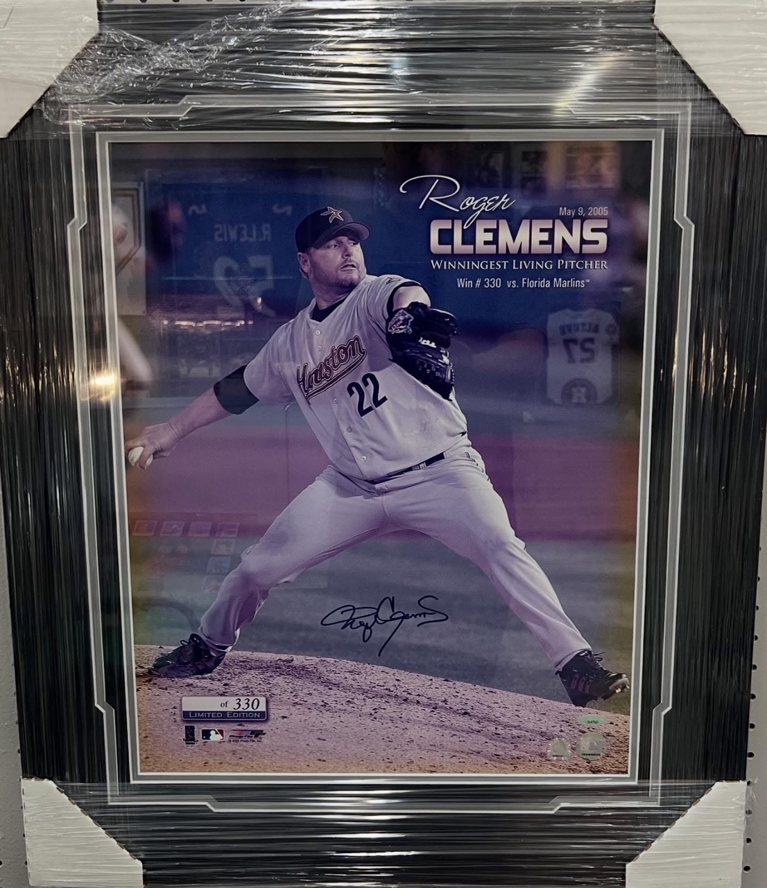 Custom-Framed Roger Clemens Houston Astros 20x24 Photo