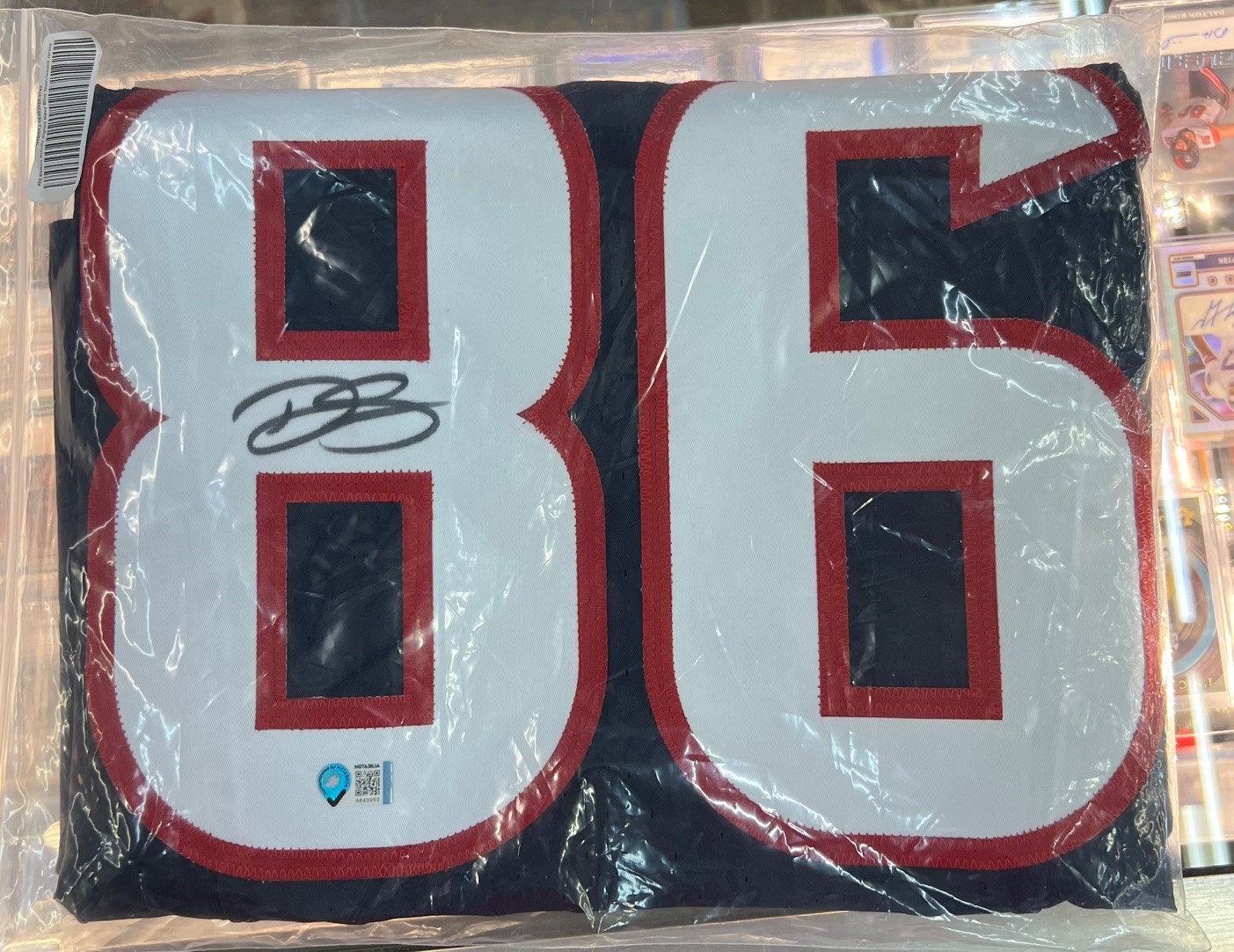 Dalton Schultz Houston Texans Game Issued Loose Jersey