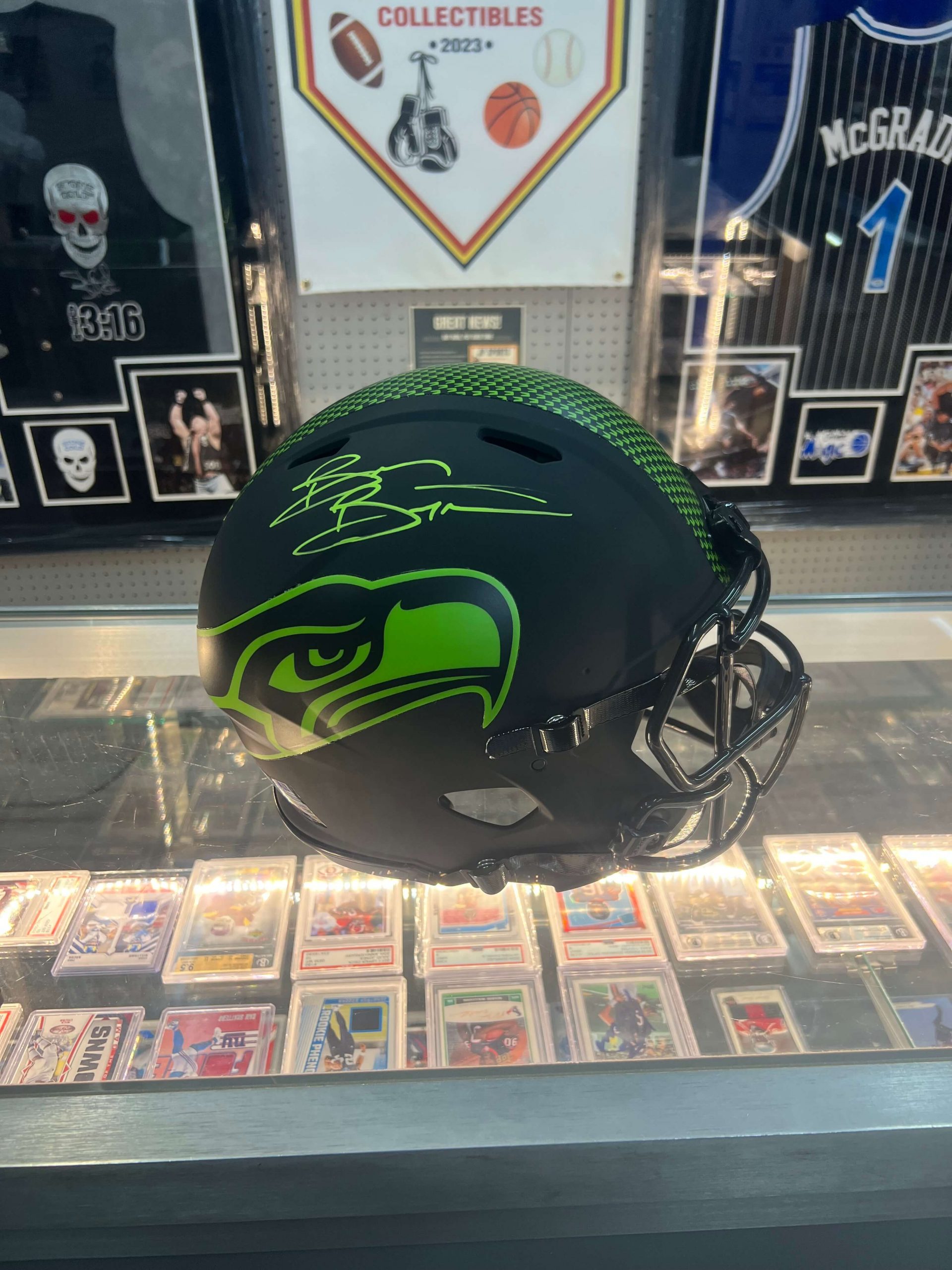 Brian Bosworth Seattle Seahawks Full Size Authentic Helmet