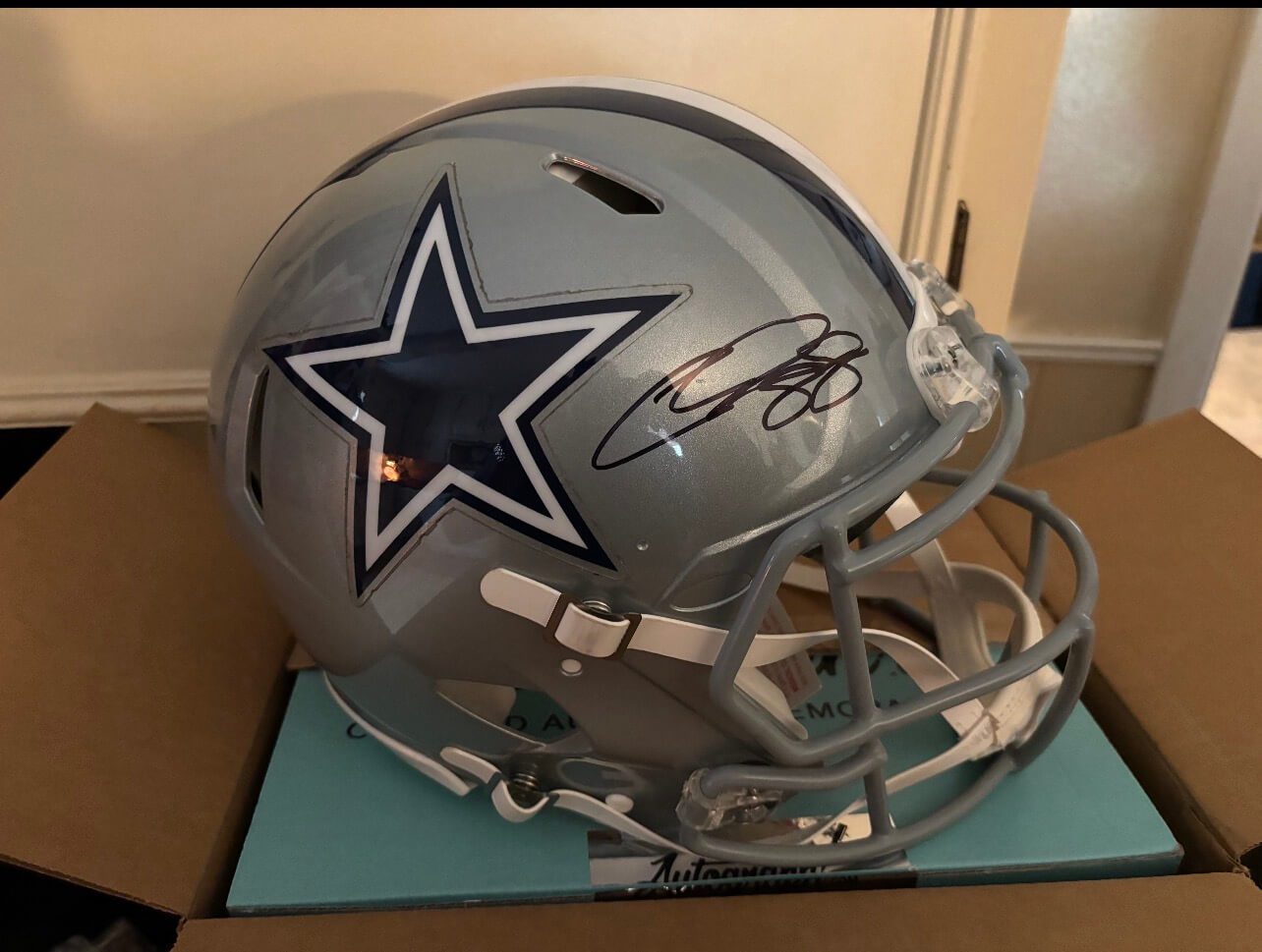 CeeDee Lamb Dallas Cowboys Full Size Authentic Helmet